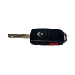 Volkswagen Black 4 Button Remote Car Flip Key Fob 2011-2016
